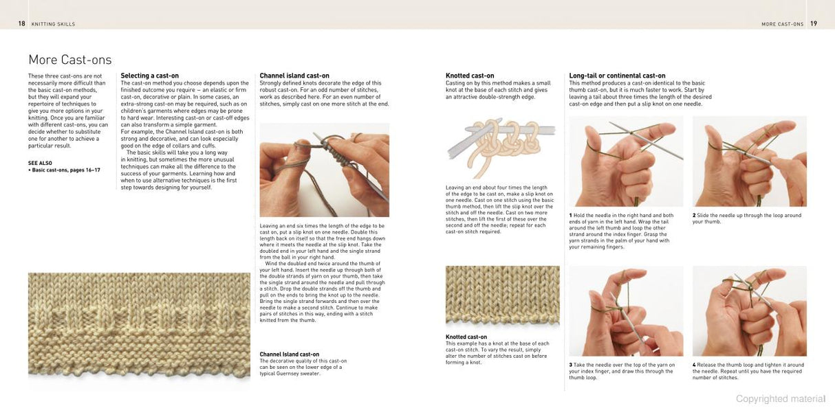 Encyclopedia of Knitting Techniques Book