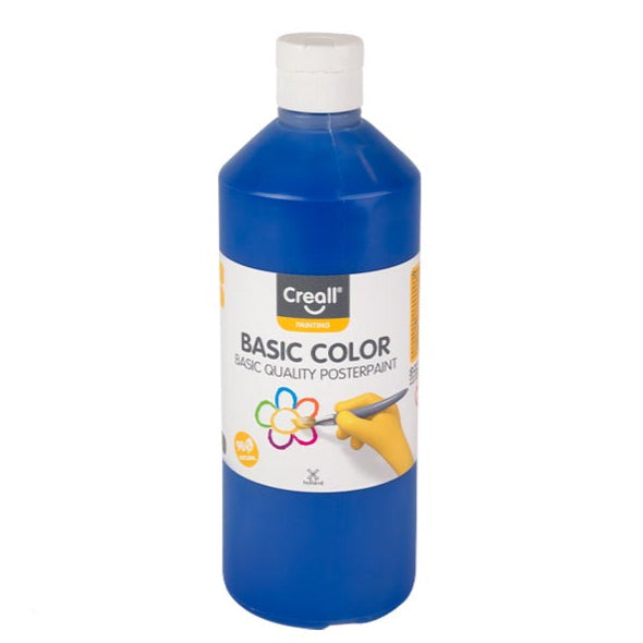 Creall Basic Colour Poster Paint 1000ml - Dark Blue