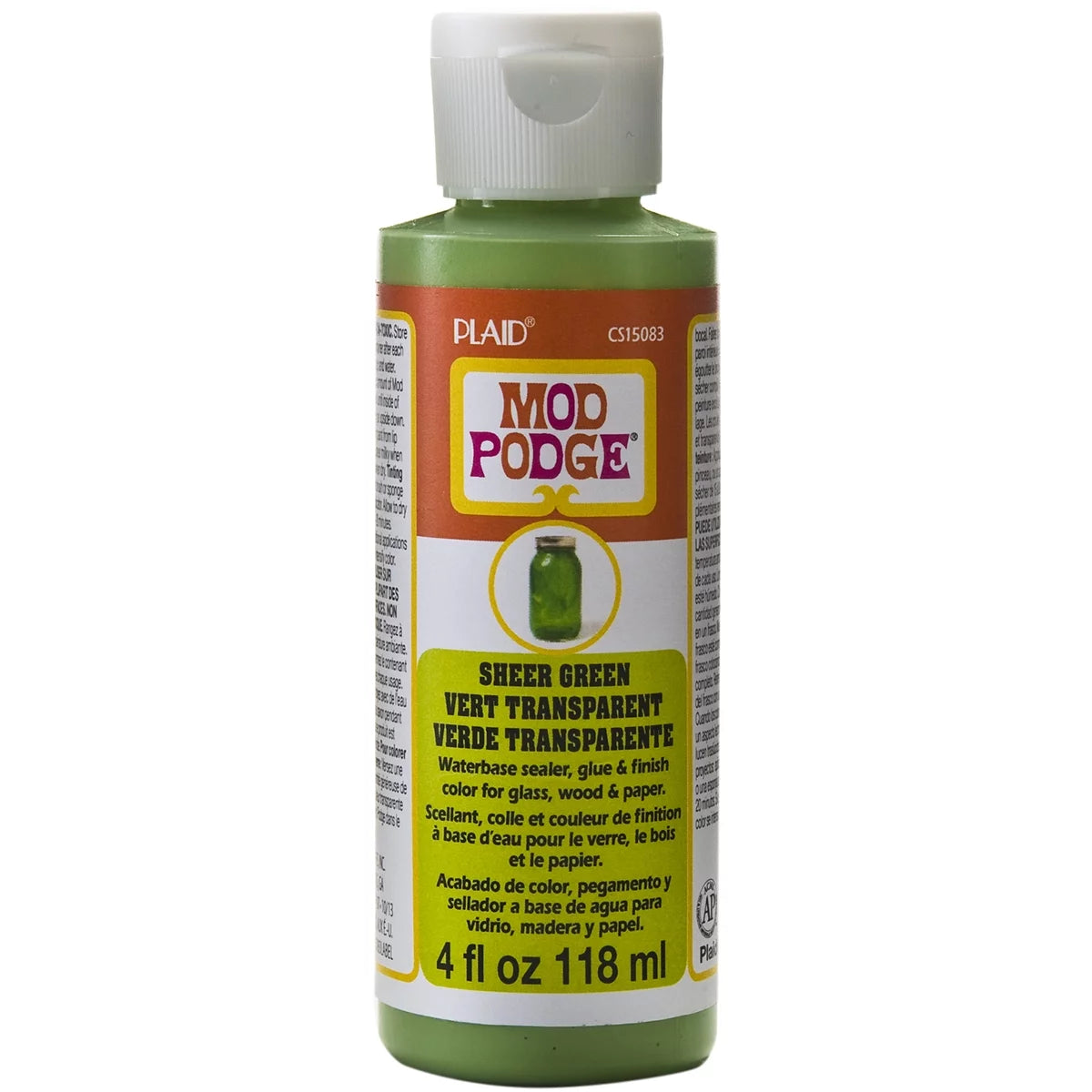 Mod Podge Sheer Colour Green 4oz/118ml