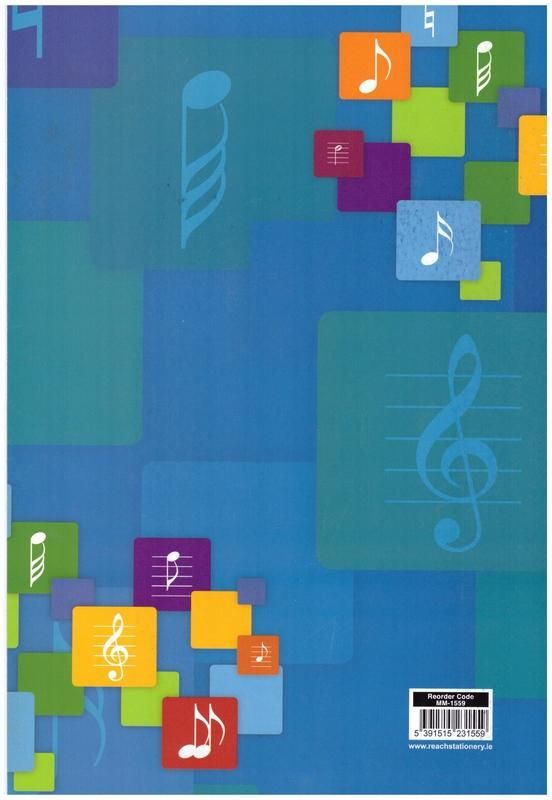 Supreme Music Manuscript Book A4