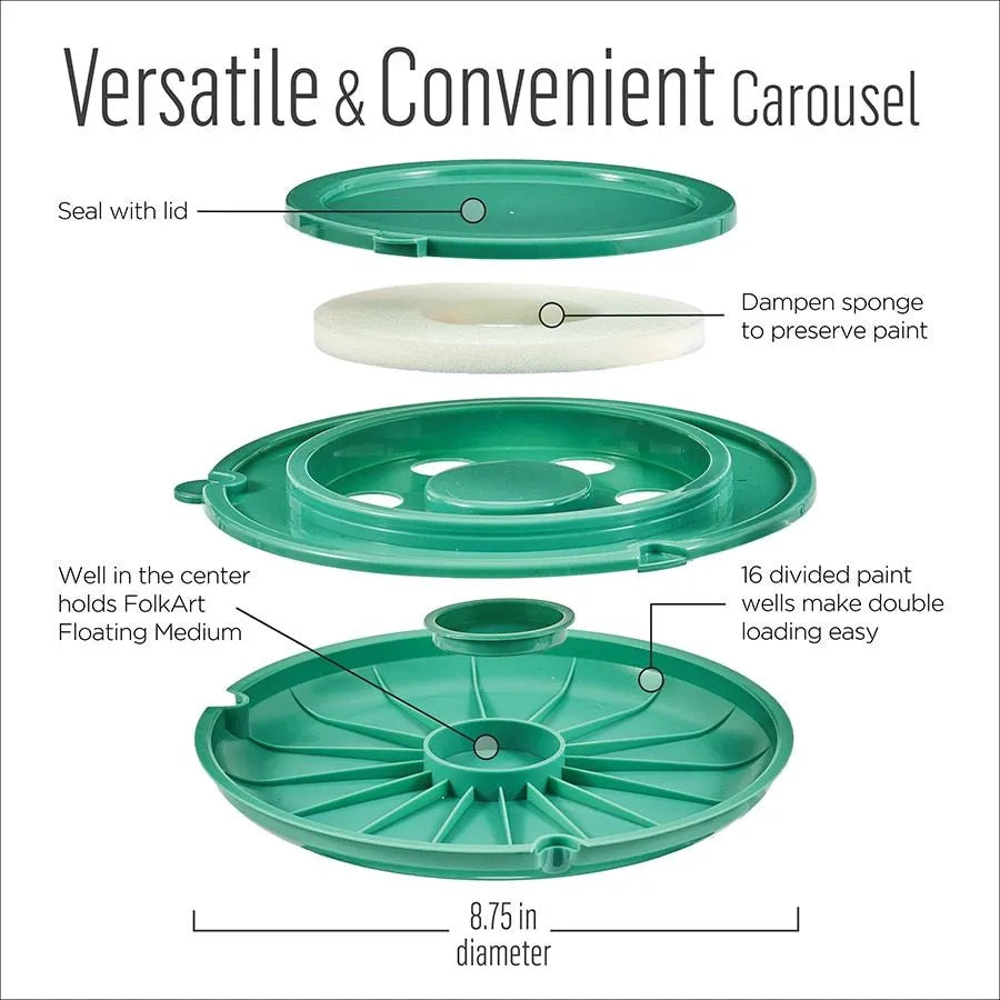 FolkArt One Stroke - Double Loading Carousel