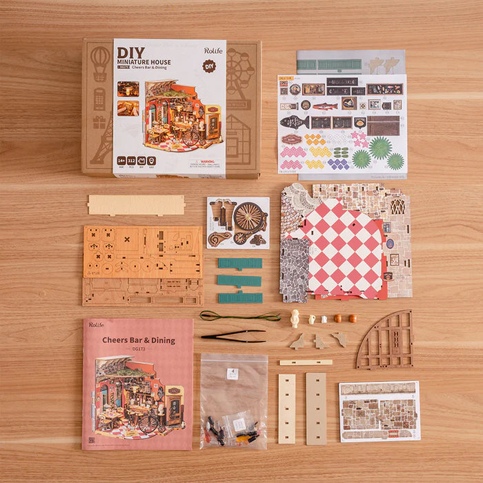 DIY Miniature House - Cheers Bar and Dining