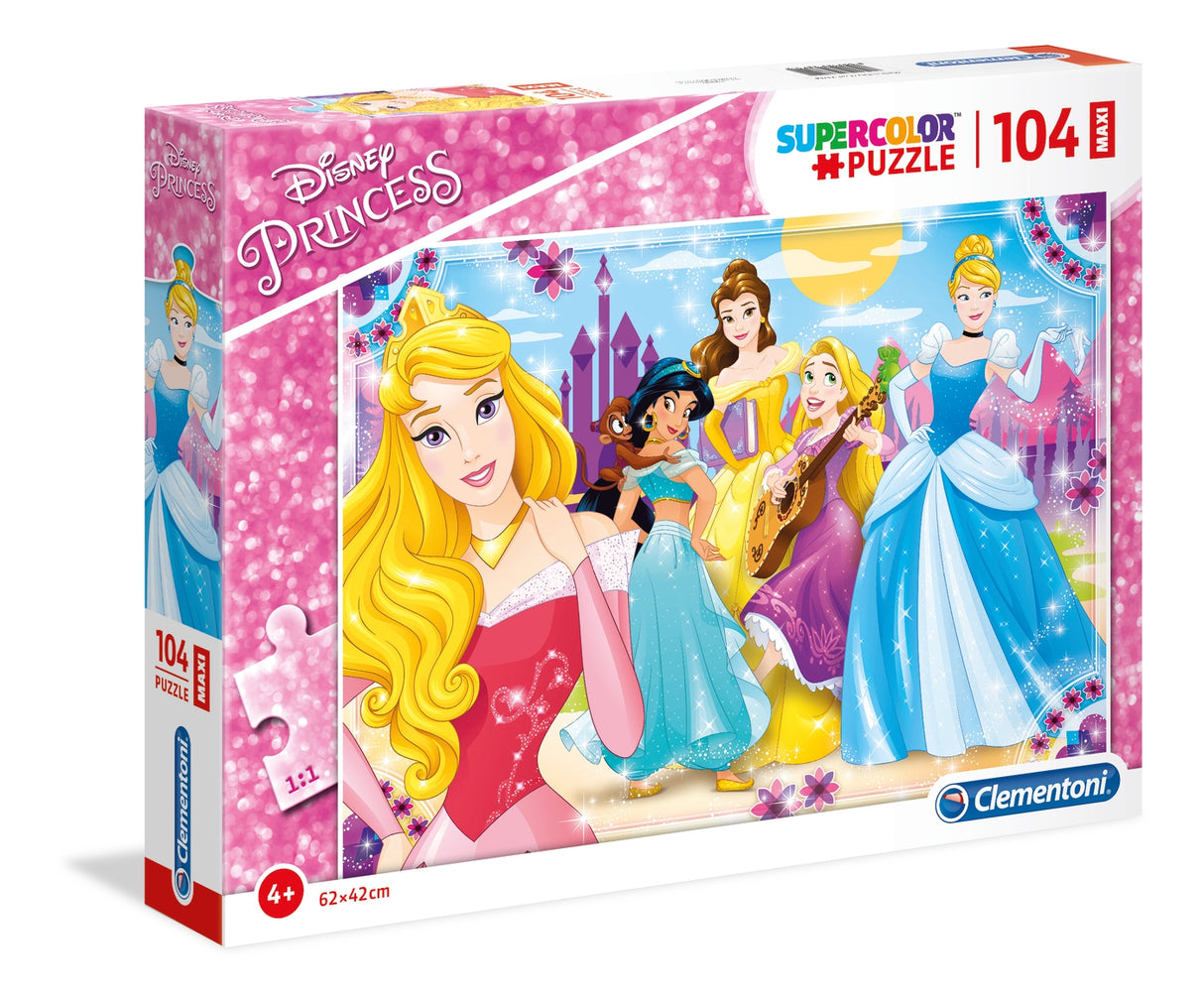 Supercolor 104 Piece Jigsaw Puzzle - Disney Princess