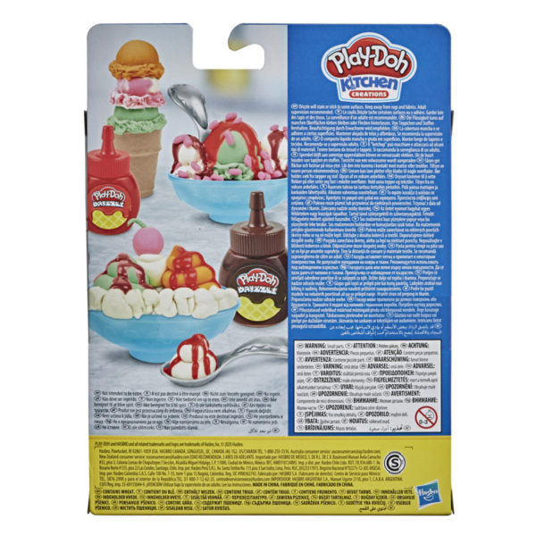 Play-Doh Kitchen Creations Double Drizzle Ice Cream Playset