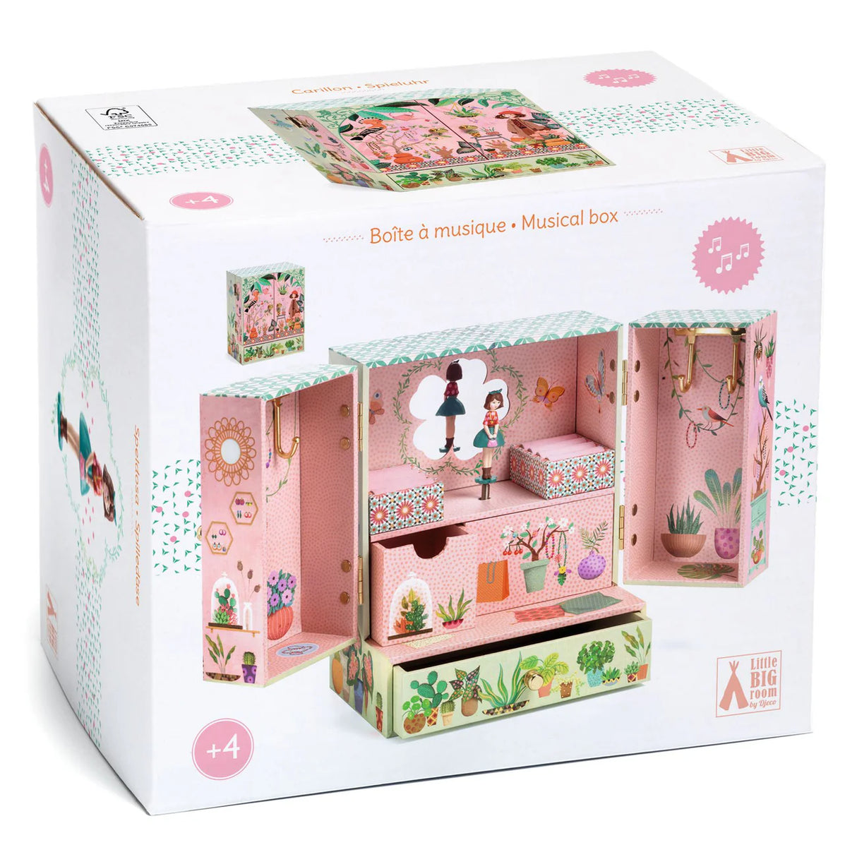 Djeco Musical Box - Secret Garden