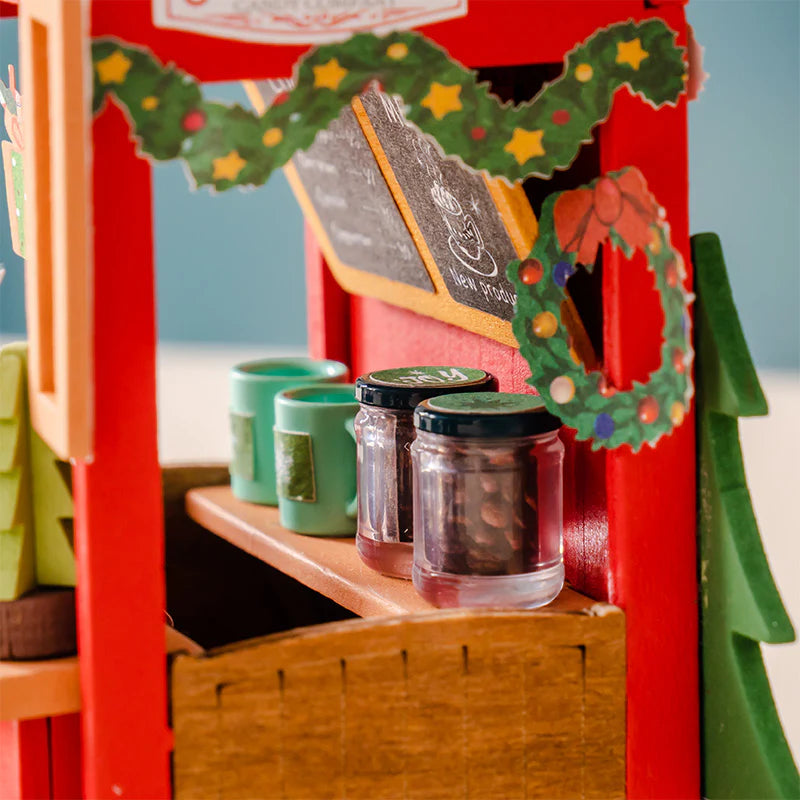 DIY Miniature Wooden Dollhouse- Cocoa Shop