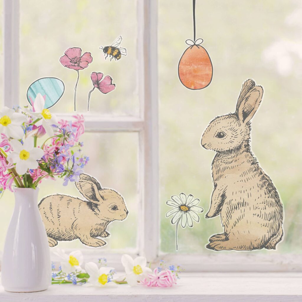 Window Sticker Pack - Easter