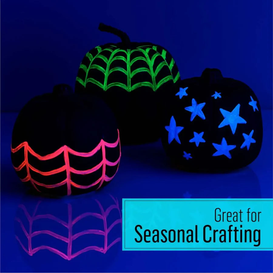 FolkArt Glow-in-the-Dark Acrylic 59ml - Blue