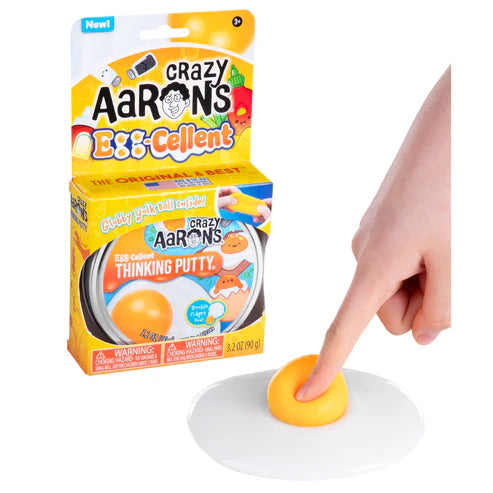 Crazy Aaron's Thinking Putty 3.5" - Egg-cellent