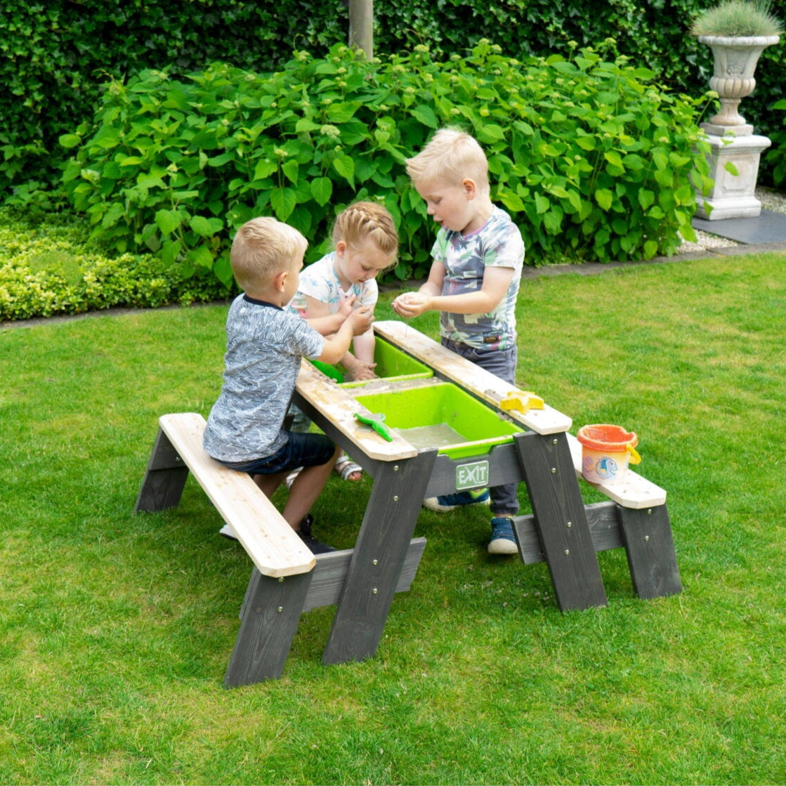 EXIT Aksent Sand & Water Picnic Table (2 Benches)
