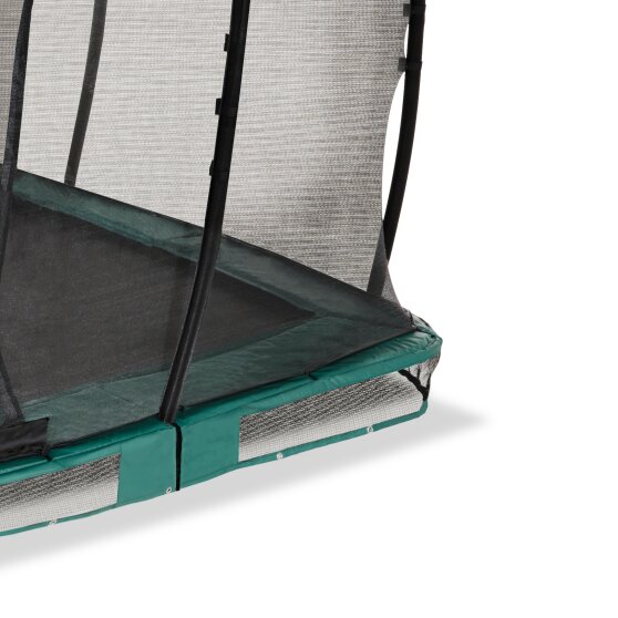 Exit Classic Ground Trampoline 214X366Cm Green