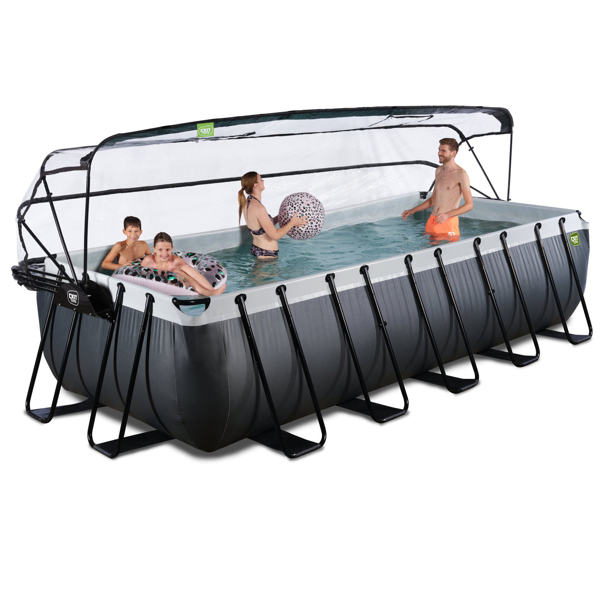 EXIT Frame Pool - 5.4x2.5x1.22m (12V Sand Filter)