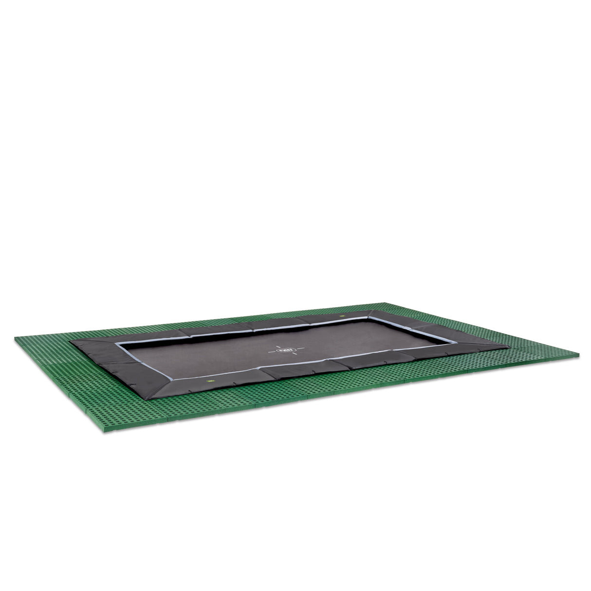 EXIT Dynamic GroundLevel Rectangular Trampoline - 10 x 17 FT