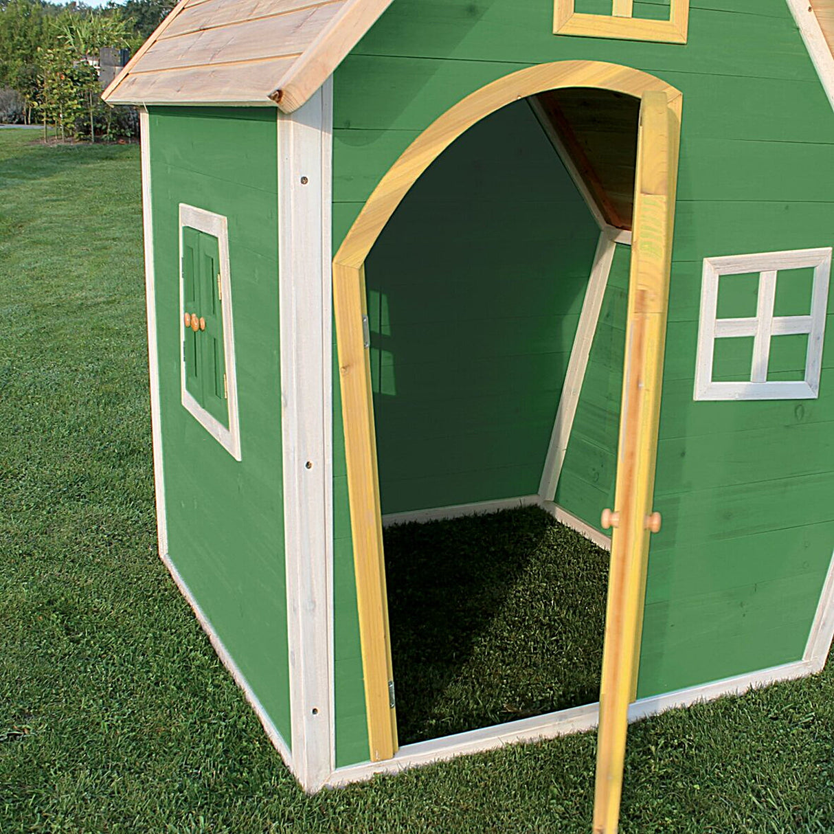 EXIT Fantasia 100 Wooden Playhouse - Green