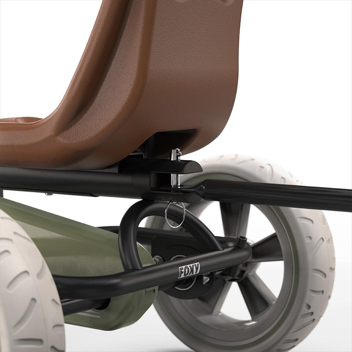 EXIT Foxy Pedal Go-Kart with Trailer - Retro Green
