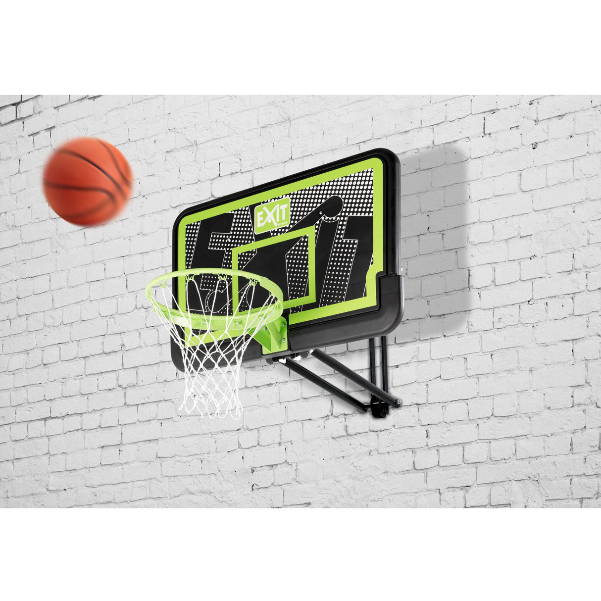 EXIT Galaxy wall-mounted basketball backboard - black