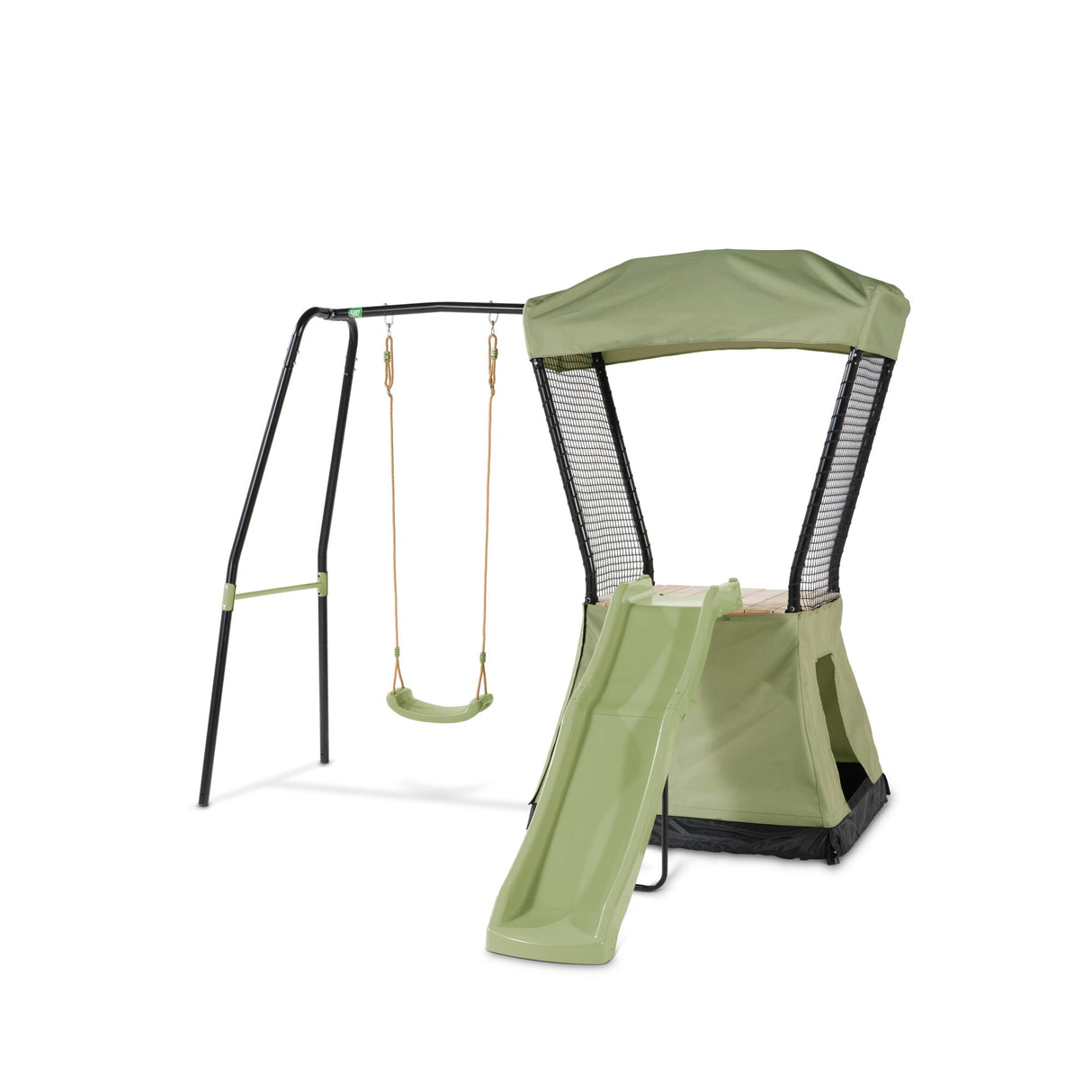 EXIT Ivy Outdoor Playset With Slide and Swing