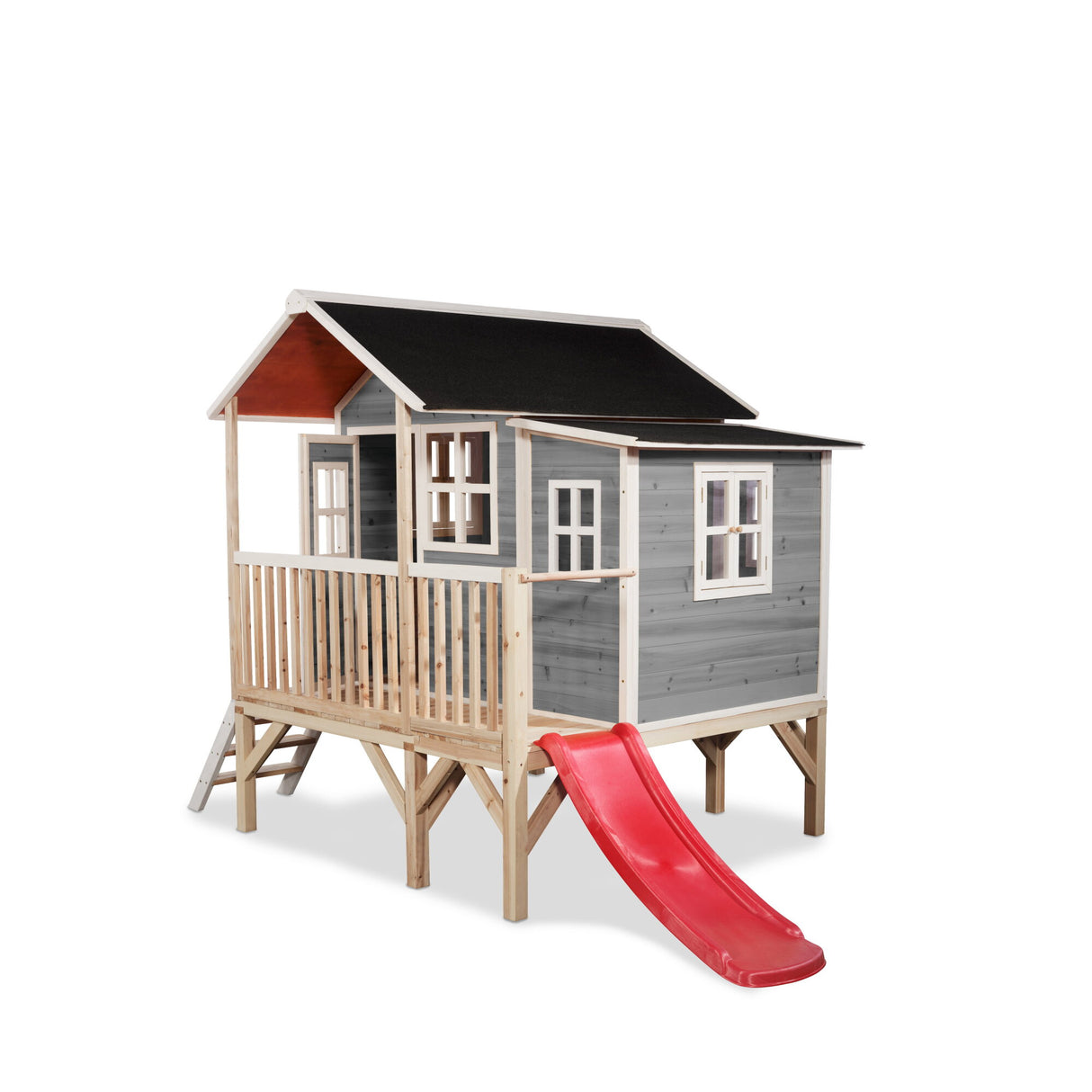 EXIT Loft 350 Wooden Playhouse - Grey