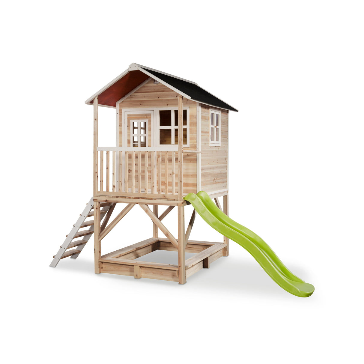 EXIT Loft 500 Wooden Playhouse - Natural