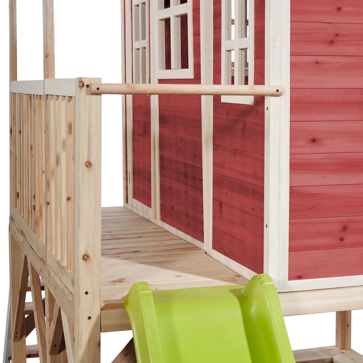 EXIT Loft 550 Wooden Playhouse - Red