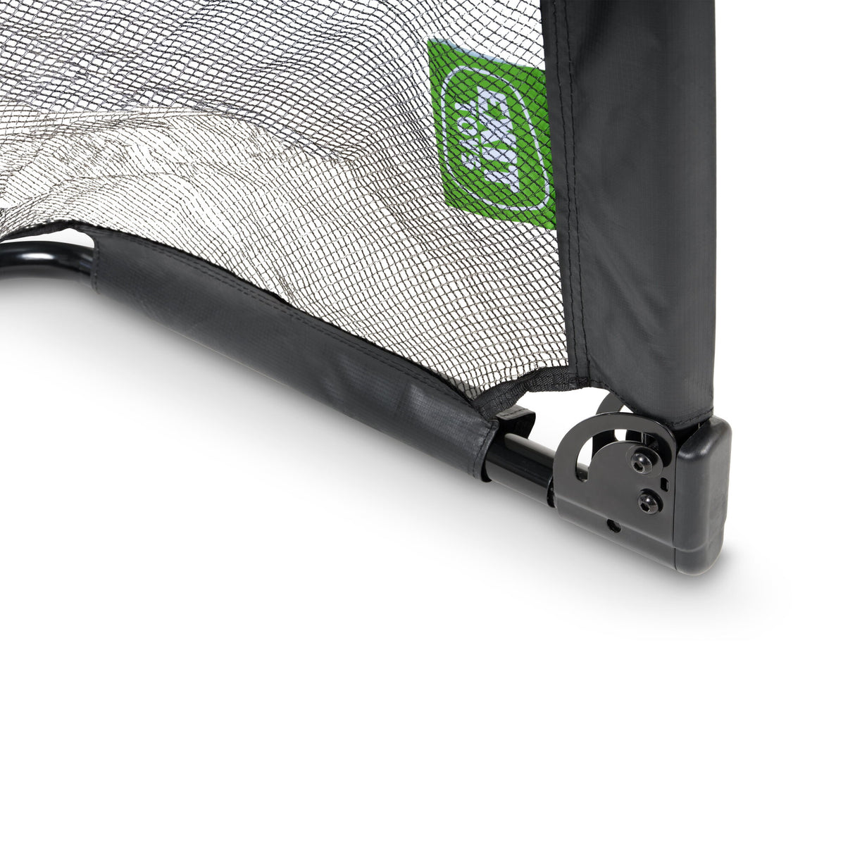 EXIT Panna Soccer Goal (Set of 2 Foldable Goals) Black