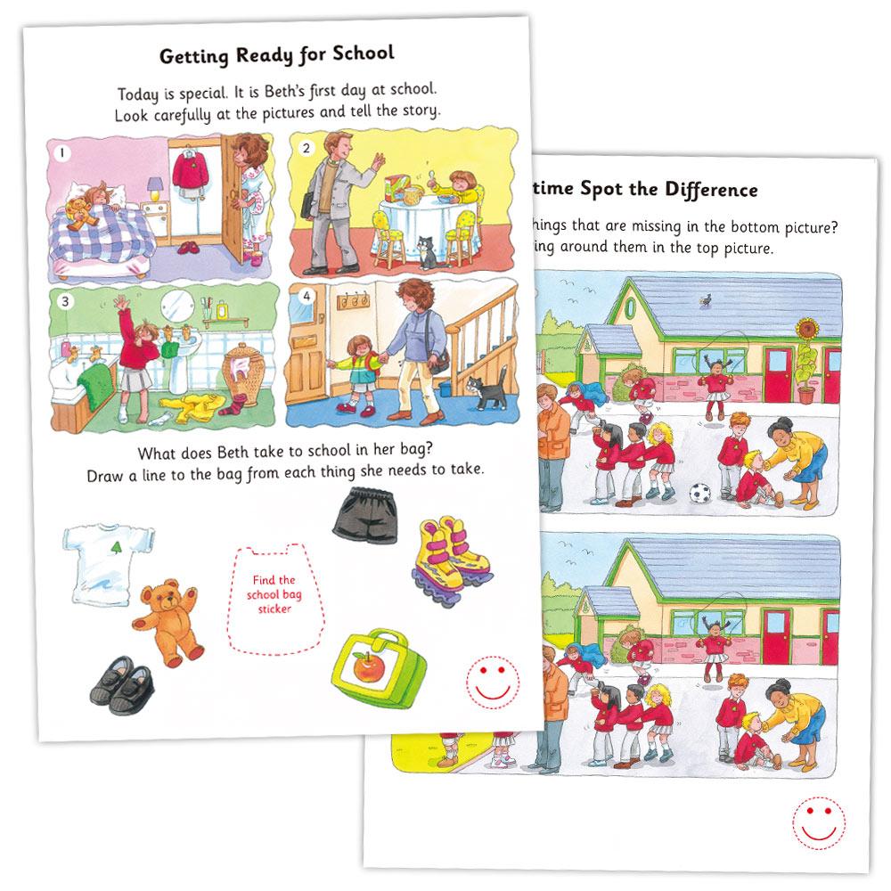 GALT Home Learning Sticker Book - All About School