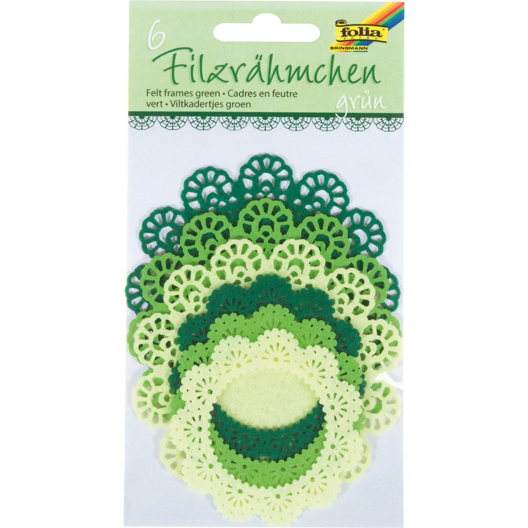 Felt Frames Colour Tone Mix - Green