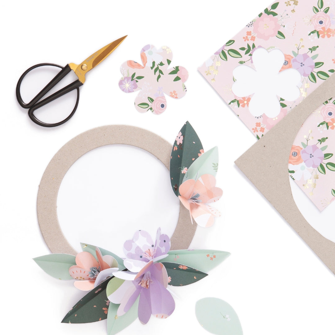 Hot Foil & Glitter Paper Pad - Sweet Paper Crush (12 Sheets)