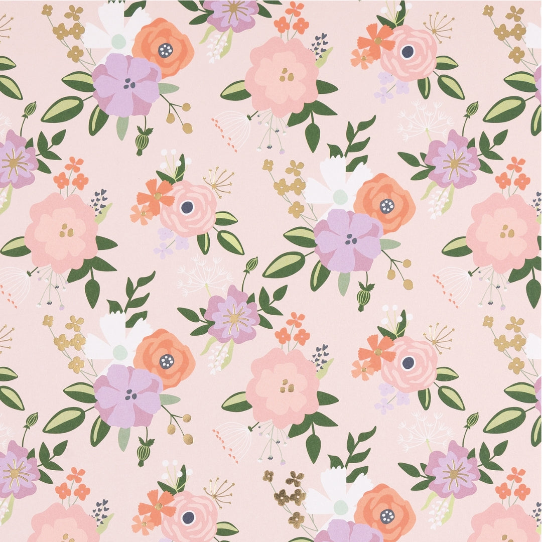 Hot Foil & Glitter Paper Pad - Sweet Paper Crush (12 Sheets)