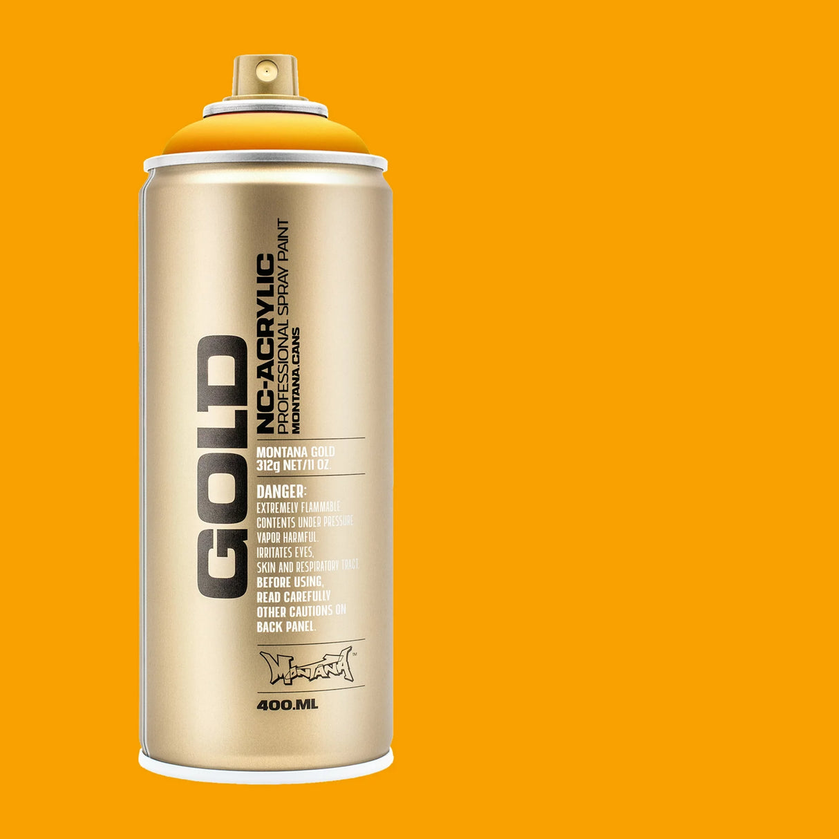 Montana GOLD Spray Paint 400ml - Yolk (G1230)