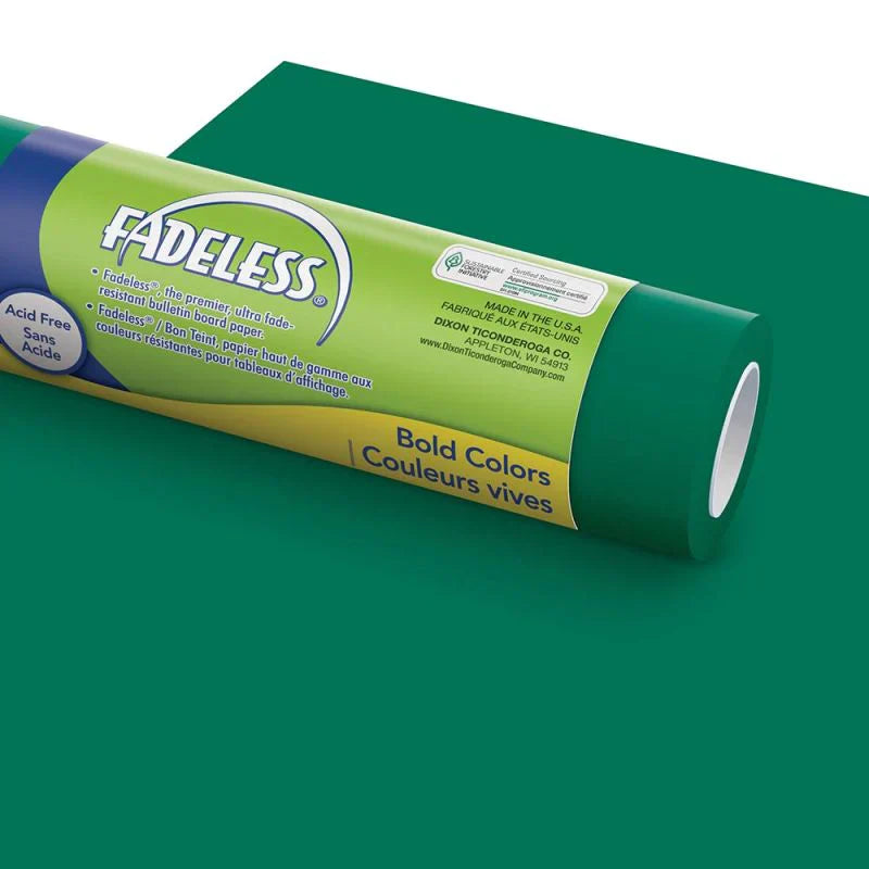 Fadeless Paper Roll - Emerald Green 1.21m x 3.6m