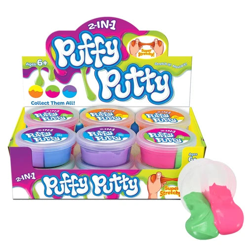 2 In 1 Puffy Putty (60g Tub)