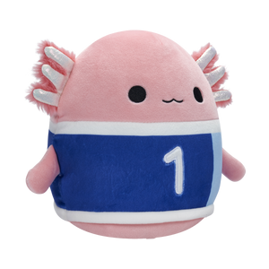 Squishmallows 7.5 Inch Archie Axolotl with Soccer Jersey