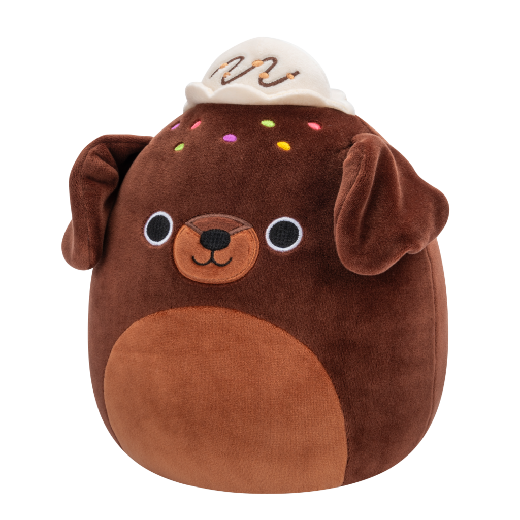 Squishmallows 8 Inch - Rico Brownie Chocolate Labrador