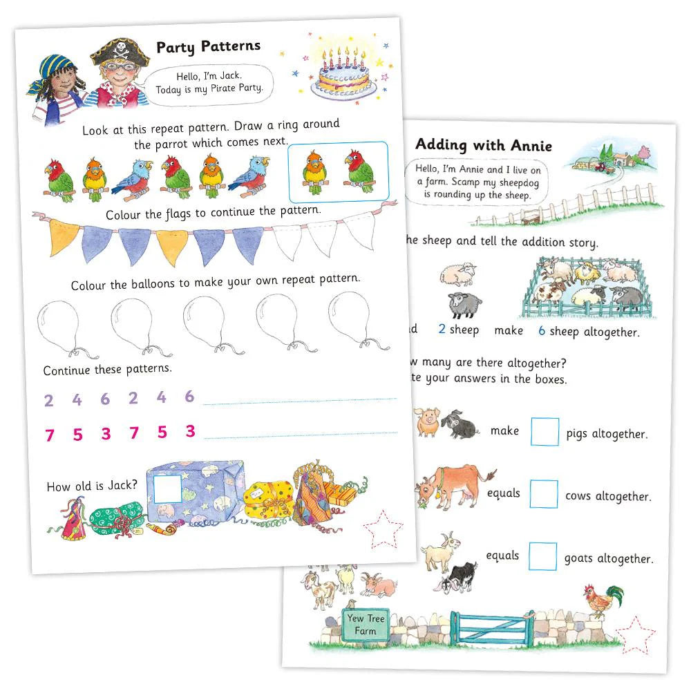 GALT Play & Learn Activity Book - Number Fun