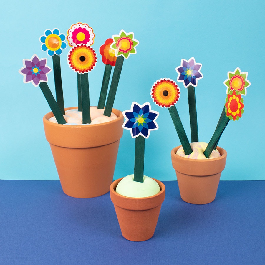 Playbox Stickers on Roll - Flowers