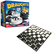 Traditional Draughts Board Game