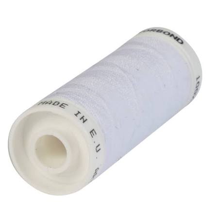 Korbond White Polyester Thread 100m