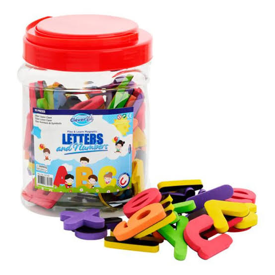 Clever Kidz Magnetic Letters And Numbers