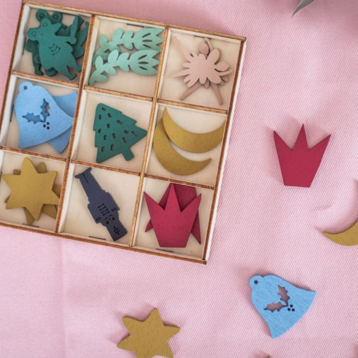 Violet Studios The Nutcracker - Painted Wooden Shapes