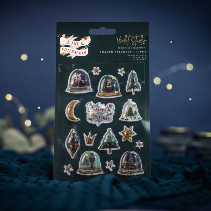 Violet Studios - Shaker Stickers - 17pcs - The Nut