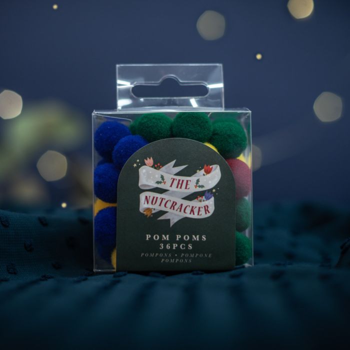 Violet Studios - Pom Poms - 36pk - The Nutcracker