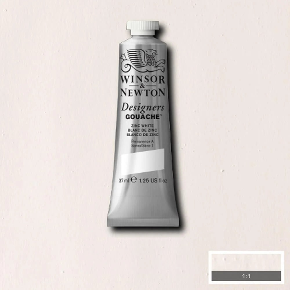 Winsor & Newton Designer's Gouache 37ml - Zinc White