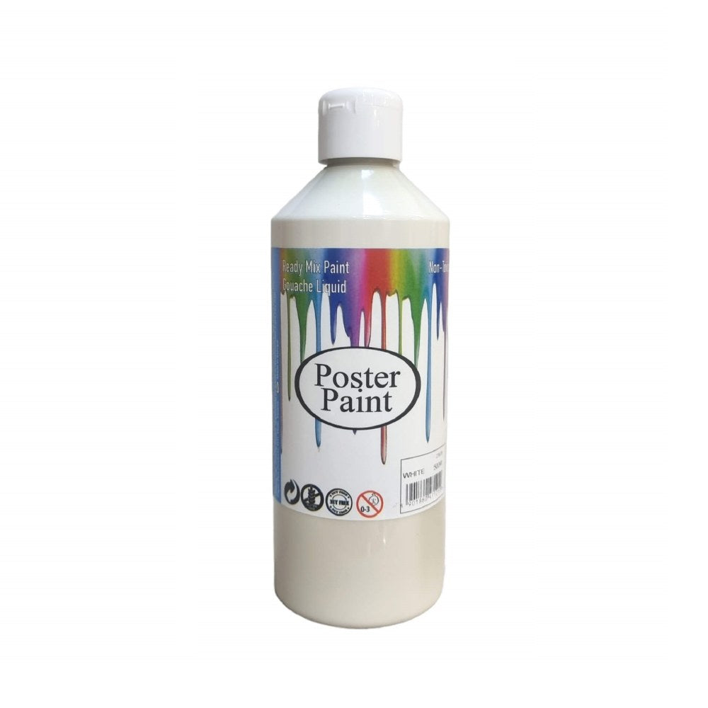 Poster Paint 500Ml White