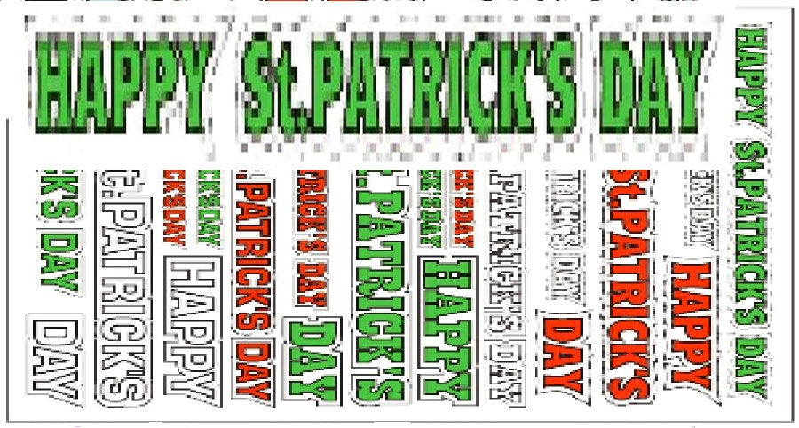 Seasonal Stickers - St.Patrick's Day