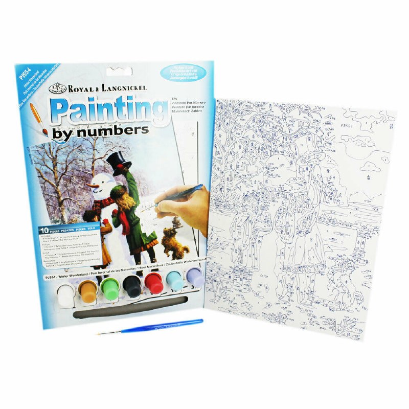 Paint By Numbers Junior - Winter Wonderland