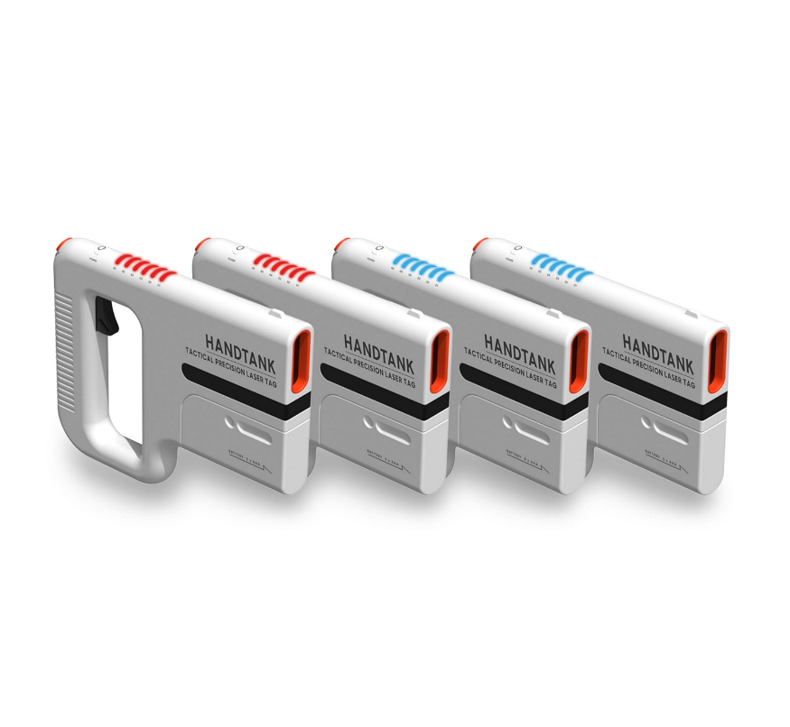 Sharper Image Toy Laser Tag Handtank Attack Pack of 4