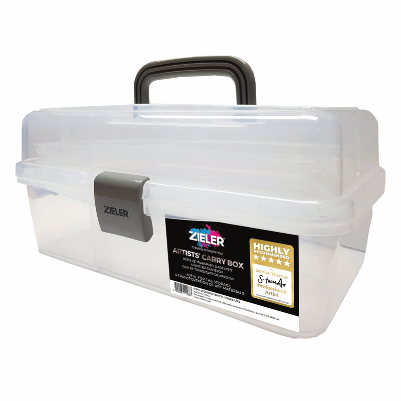 Zieler Caddy Art & Craft Box - Semi Translucent