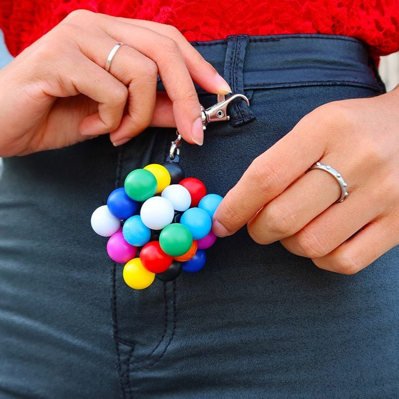 Mini Molecube Puzzle Keychain