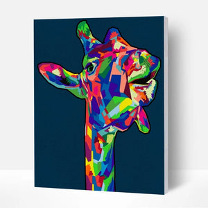 Giraffe Paint by Numbers